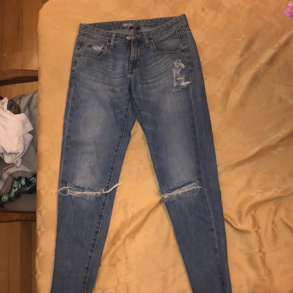 Boyfriend Crop Denim Jeans